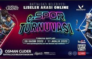 Battalgazi’de ödüllü e-spor turnuvası