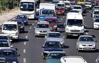 Bayburt’ta trafiğe kayıtlı araç sayısı ekim...