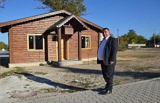 Beylikova’da 3 bin metrekarelik modern parkın inşaatı...