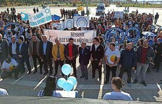 Beyşehir’de diyabet farkındalığı için yürüyüş...