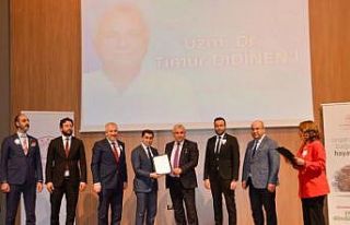 Bilecik İl Sağlık Müdürlüğüne ödül