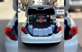 Bilecik’te 600 litre etil alkol ele geçirildi