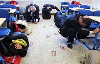 Bilecik’te deprem tatbikatı yapıldı