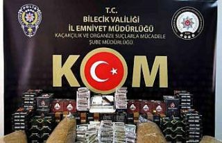 Bilecik’te kaçak tütün ve tütün mamulü operasyonu