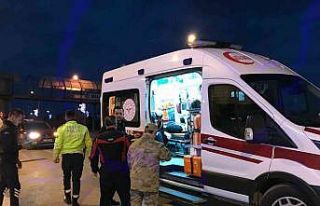 Bilecik’te minibüs ile motosikletin çarpışması...