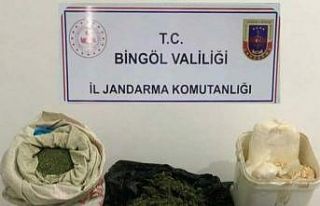Bingöl’de 9 kilo esrar ele geçirildi