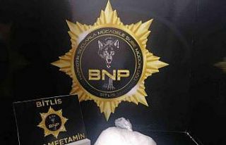 Bitlis’te metamfetamin ele geçirildi