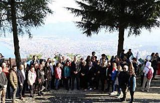 Boztepe’den şehre sağlıklı yaşam yürüyüşü