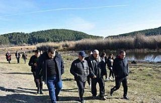 Buharkent’te sağlık için yürüdüler