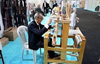 Buldan’ın geleneksel dokuması el tezgahında tanıtıldı