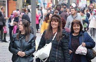 Bulgarlar, Edirne’de doyasıya alışverişin tadını...