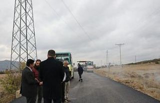 Burdur Valisi Arslantaş, yol çalışmalarını yerinde...