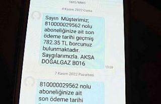 Burhaniye’de bağlanmayan doğalgaza 782 lira borç...