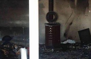 Bursa’da 8’i çocuk 9 kişiye mezar olan ev dron...