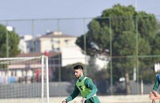 Bursaspor’da Menemen FK maçının taktik idmanı...