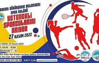 Büyükşehir Belediyesi Yetenekli Sporcuları Keşfedecek