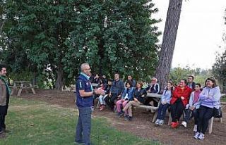 Büyükşehir izcileri Zeytin Park’ta kamp yaptı