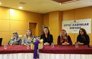 Büyükşehir’de çiftçi kadınlar zirvesi yapıldı