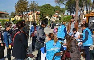 Büyükşehir’den 13 ilçede şeker ölçümü