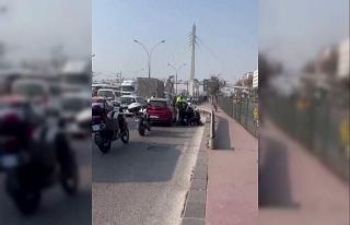 Çaldığı ağabeyinin otomobili ile kaçarken baltayı...