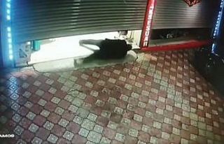 Çantasını iş yerinde unuttu, film sahnelerini...