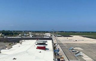 Çarşamba Havalimanı’ndan hizmet alan yolcu sayısı...