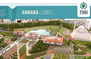 Cebeci Millet Bahçesi’nin ihalesi yapıldı