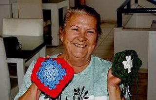 Çeşmeli kadınlar örgü günlerinde buluşuyor