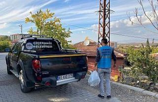 Çiçekdağı Belediyesi ihtiyaç sahiplerine tek...