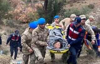 Çine’de kaybolan şahsı Jandarma ekipleri sağ...