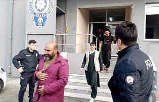 Çorlu’da 8 kaçak göçmen yakalandı
