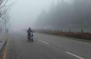 Çorum’da yoğun sis etkili oluyor