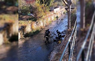 Dalakdere’de temizlik çalışması yapıldı