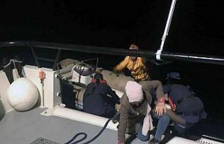 Datça’da7 düzensiz göçmen kurtarıldı