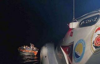 Datça’da 16 düzensiz göçmen kurtarıldı