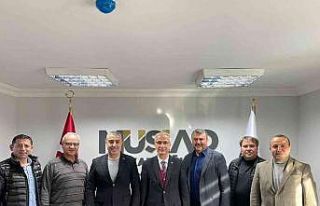 Defterdar Kaya, MÜSİAD üyeleri ile bir araya geldi