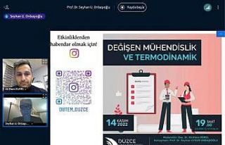 Değişen mühendislik ve termodinamik adlı söyleşi...