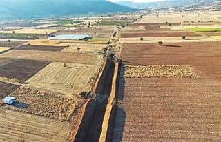 Denizli ovalarında 32 bin metre tahliye kanalı açıldı