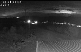 Deprem sırasında Bilecik’te ilginç görüntü