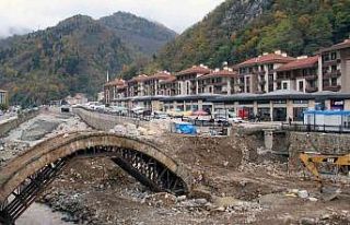 Dereli’de 2 yıl önce yaşanan selde zarar gören...