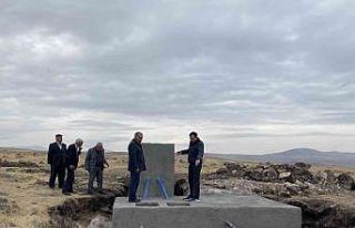 Digor’da içme suyu ishale hattı çalışmaları...