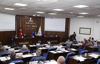 Edremit Belediye Meclisi toplandı