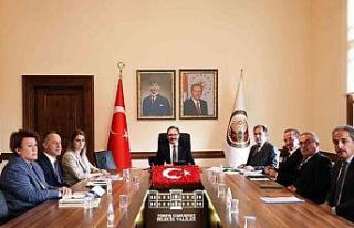 Eğitim çalışmaları görüşüldü