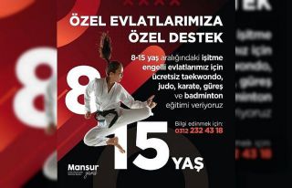 EGO Spor’dan ’Özel Çocuklara Özel Destek’