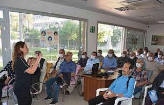 Emekli evi sakinleri ilk yardım konusunda bilgilendirildi