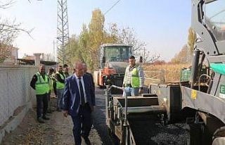 Ereğli Belediyesi sıcak asfalt çalışmalarını...