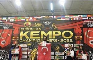 Ergeneli sporculardan Avrupa şampiyonluğu