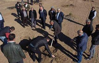 Erzincan TSO’ya ait hatıra ormanına fidan dikildi