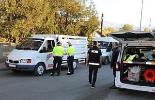 Erzincan’da 15 gün içerisinde 555 sürücüye...