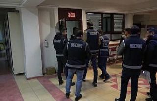 Erzincan’da "GİRDAP" operasyonunda yakalan...